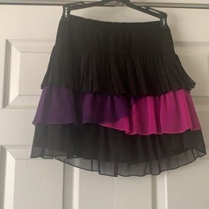 Black skirt in size extra large.